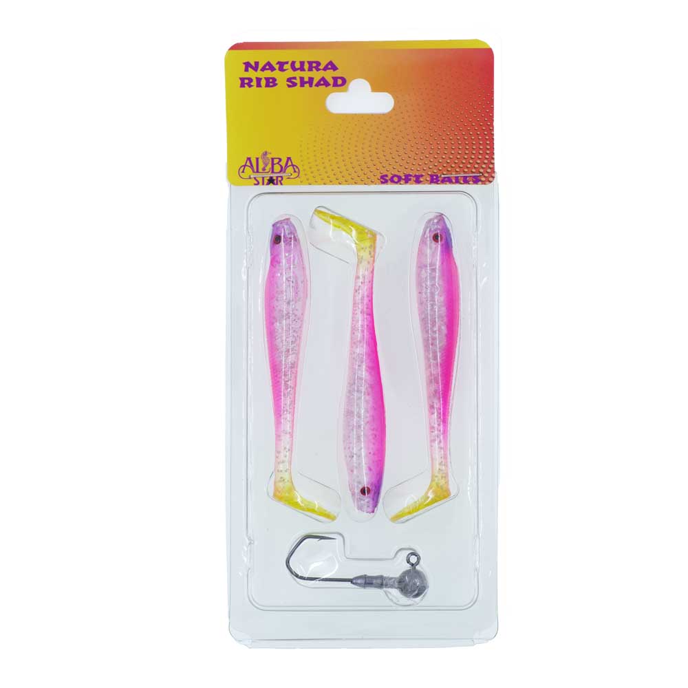 Albastar Natura Rib Shad Sahte Balığı - 04 - 90MM