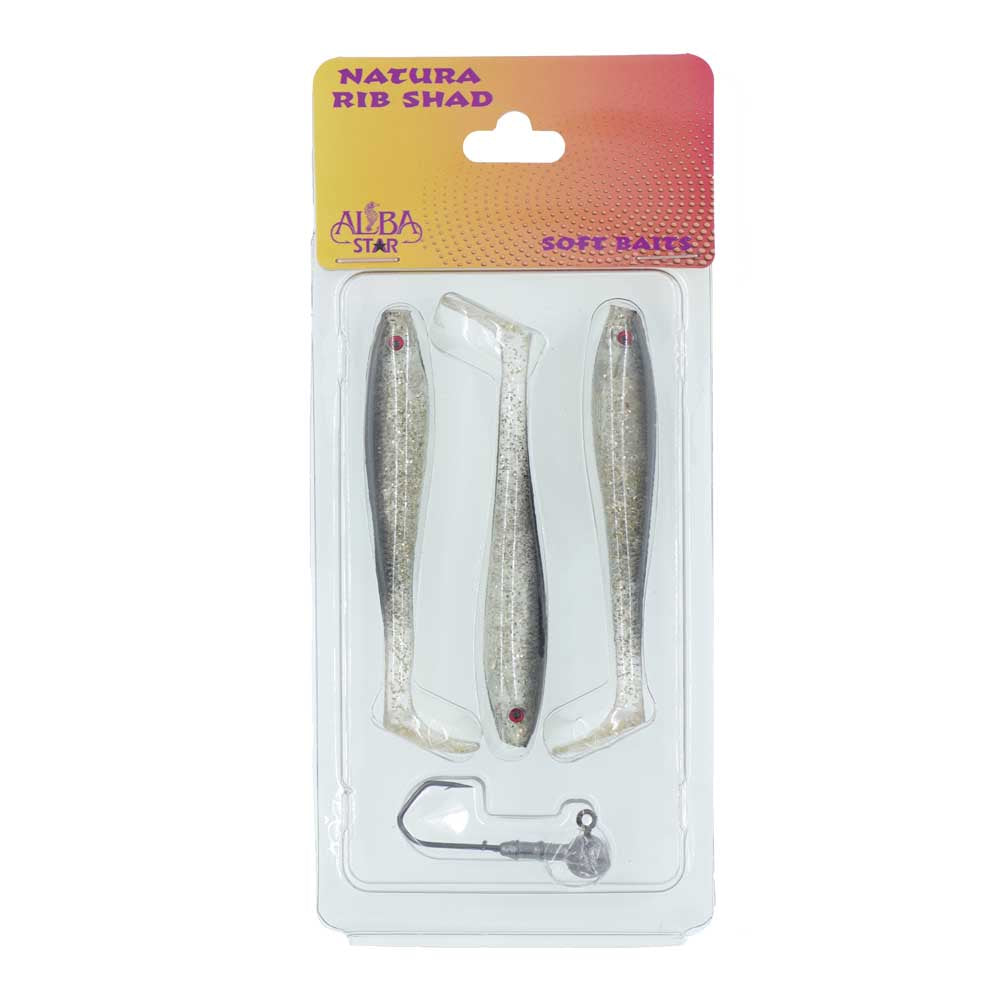 Albastar Natura Rib Shad Sahte Balığı - 06 - 90MM