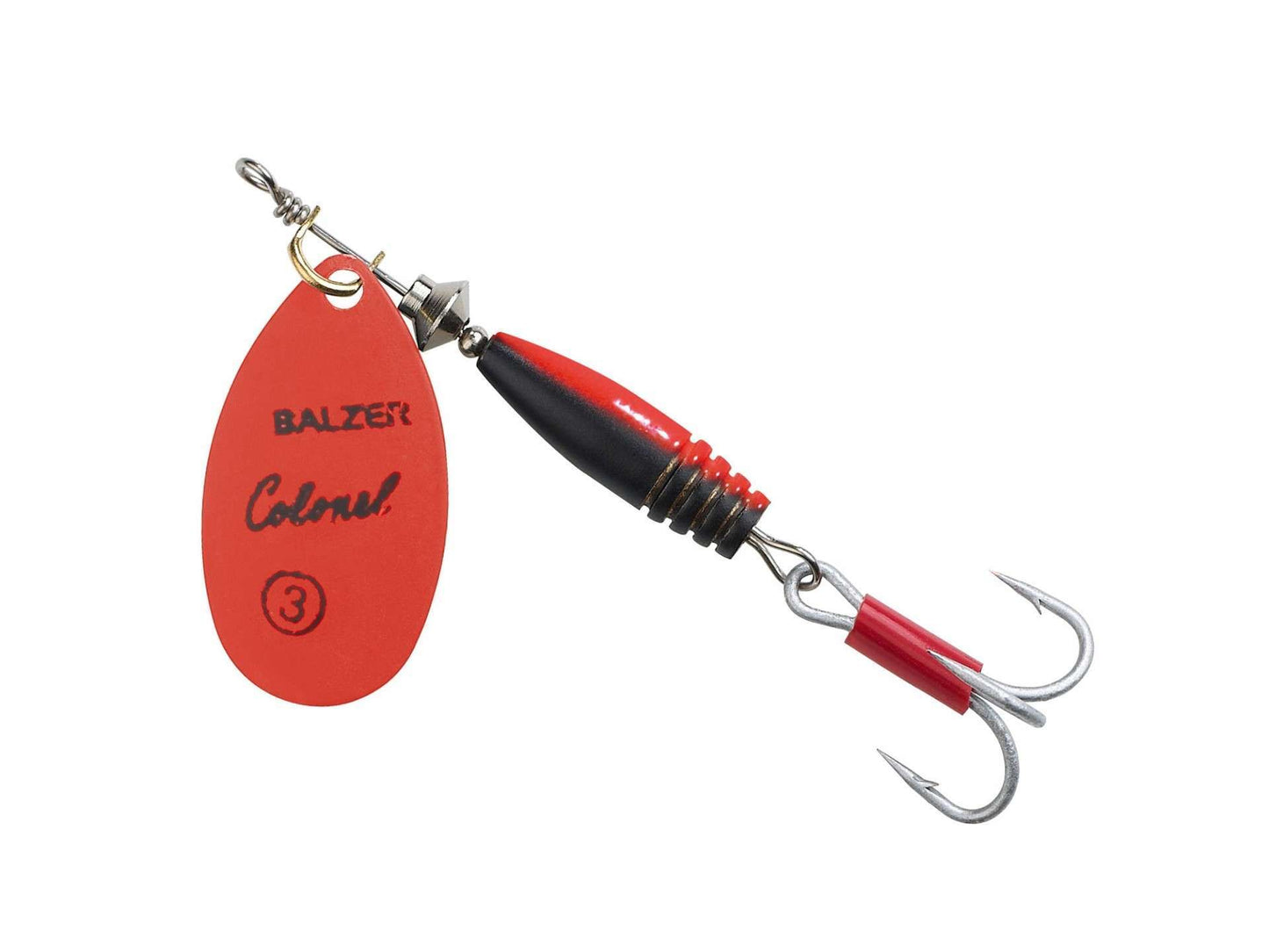 Balzer 13061 Colonel Classic Fluo Uzun Gövde Alabalık Kaşığı - Standart - 14 GR