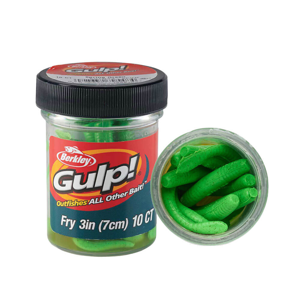 Berkley Gulp Fry Sahte Kurt - SPRING GREEN - 7 CM