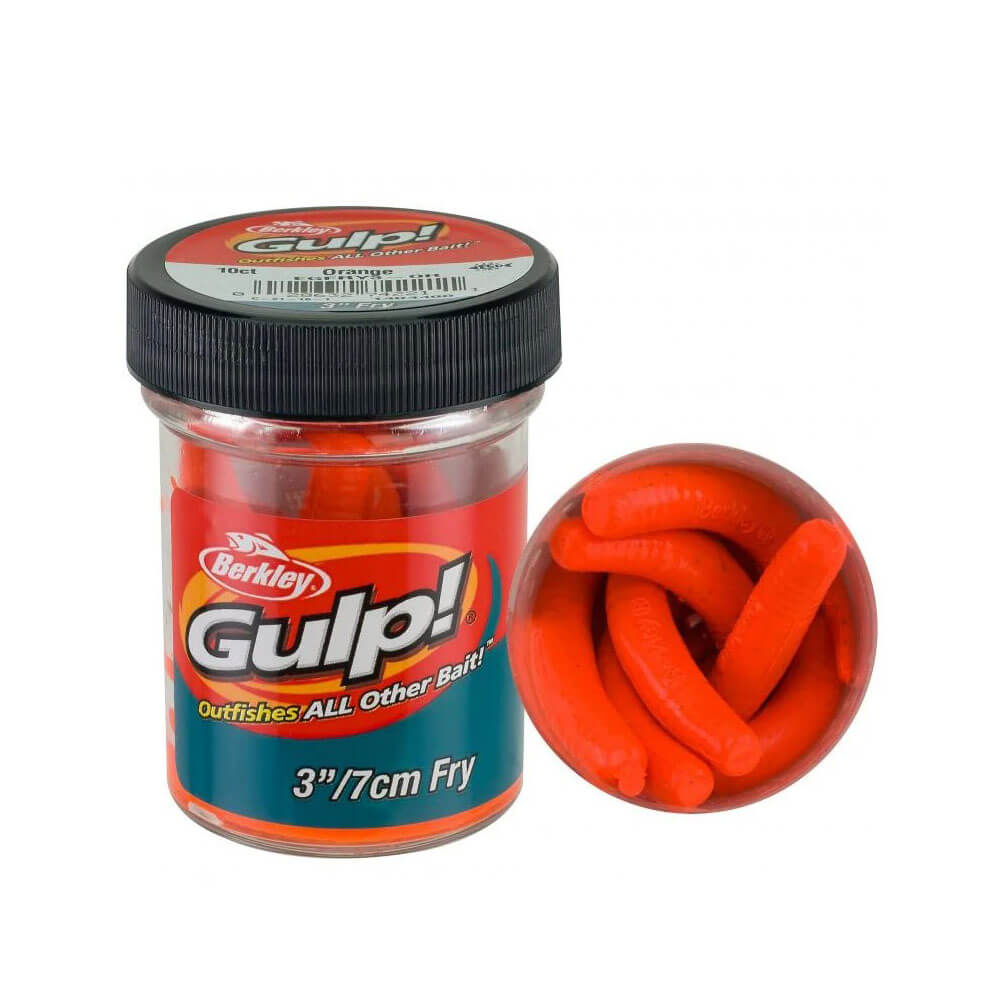Berkley Gulp Fry Sahte Kurt - ORANGE - 7 CM