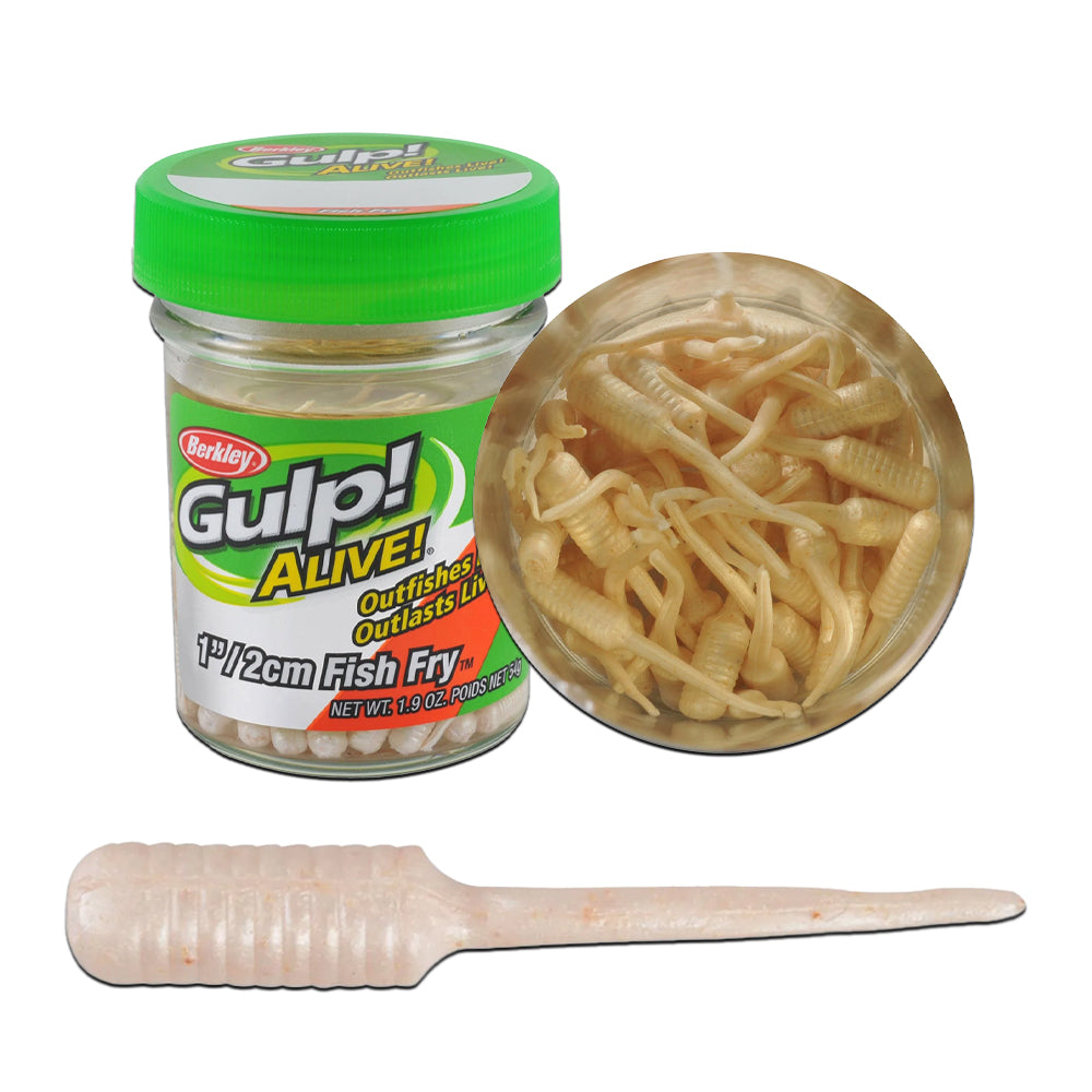 Berkley Gulp Alive Fish Fry - LUMA GLOW - 2CM
