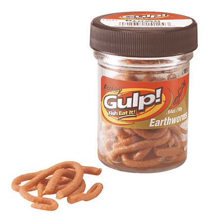 Berkley Gulp Earthworm Sahte Kurt - BROWN - 10CM