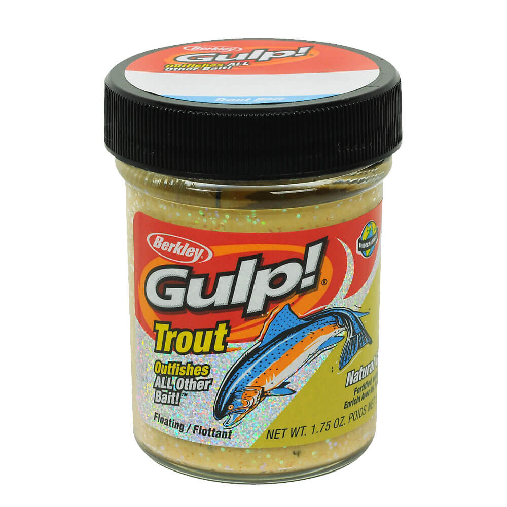Berkley Gulp Trout Dough Garlic Sahte Yemi - CHUNKY CHEESE