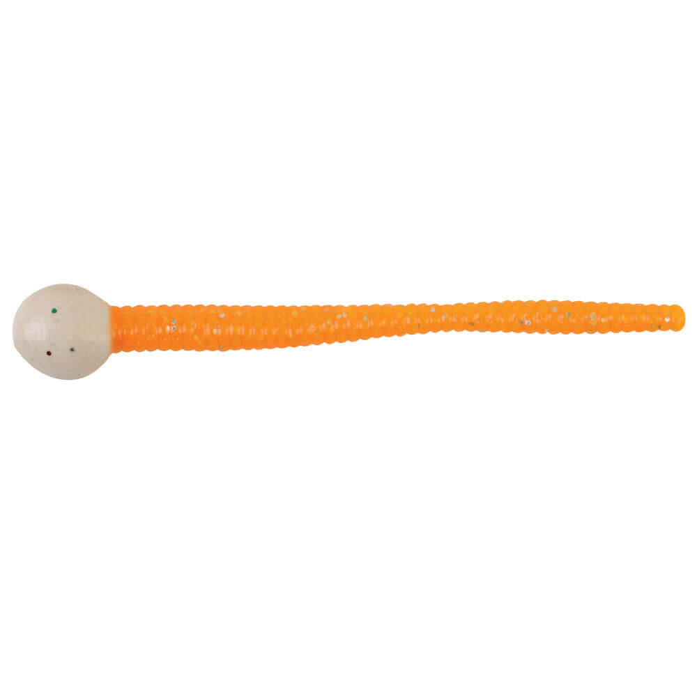 Berkley Powerbait Floating Mice Tails Sahte Yemi - GLOW-ORANGE SILVER - 8CM - 13LU