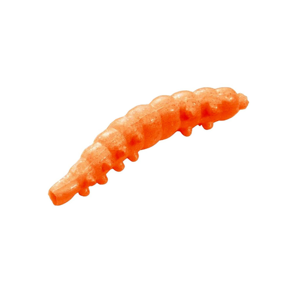 Berkley Powerbait Garlic Power Honey Worm - ORANGE - 2.5CM - 55 ADET