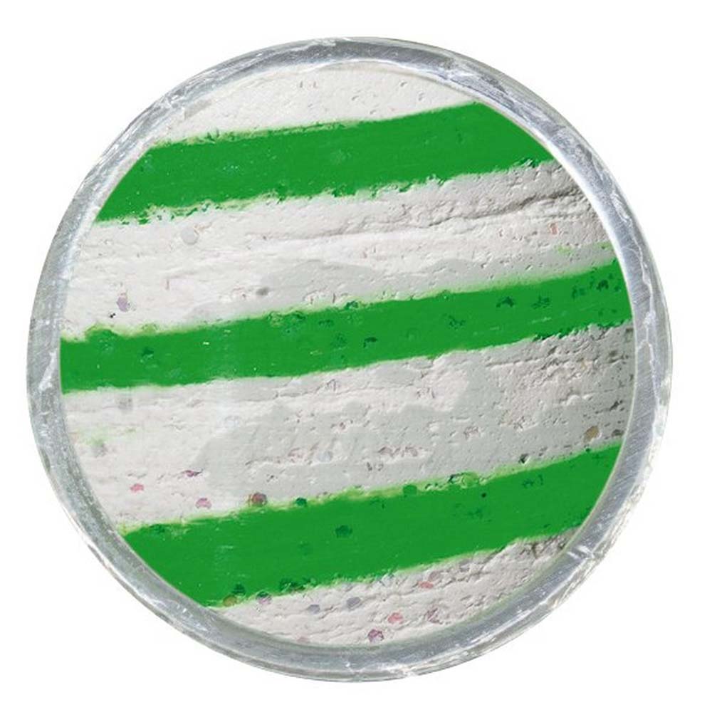 Berkley PowerBait Glow In The Dark Trout Bait Sahte Yemi - GLOW GREEN / WHITE - 50GR