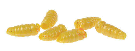 Berkley Powerbait Maggot Sahte Kurt - YELLOW