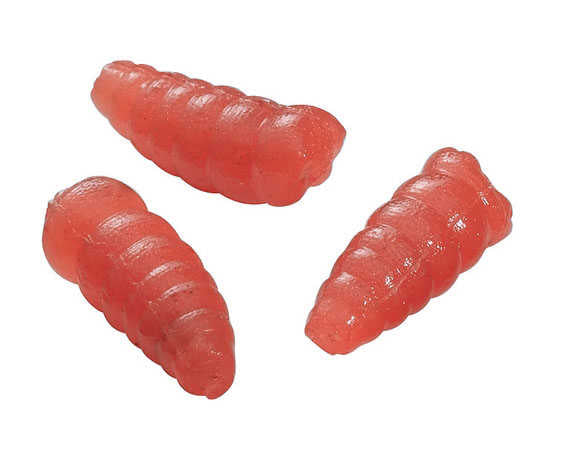 Berkley Powerbait Maggot Sahte Kurt - RED