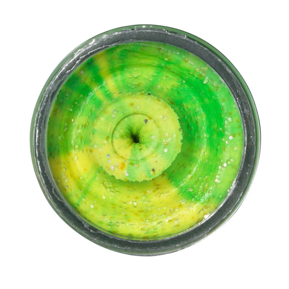Berkley Powerbait Natural Glitter Trout Bait Fish Pellet Sahte Yem - FLUORESCENT GREEN YELLOW