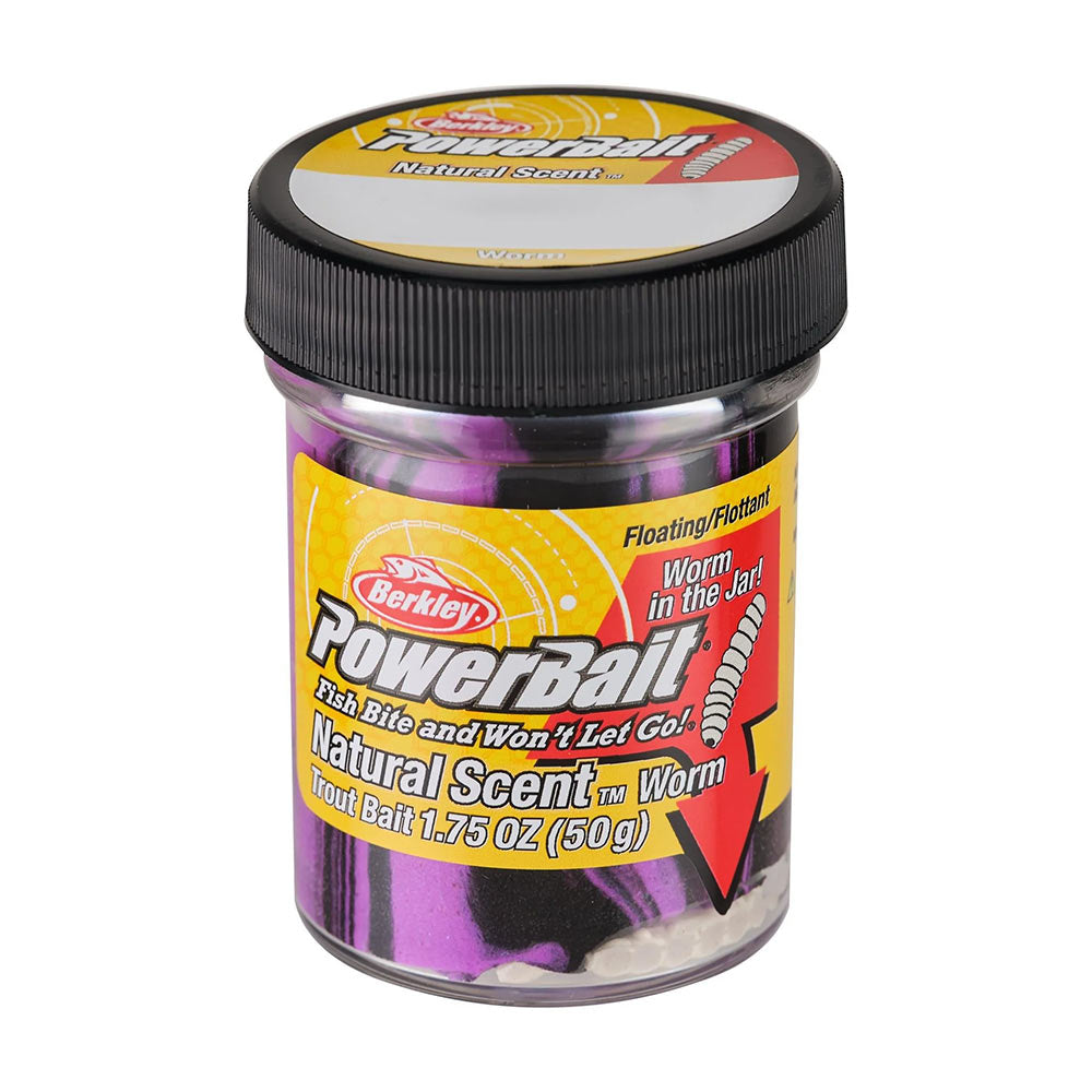 Berkley PowerBait Natural Scent Hamur Yem - TEQ SUNRISE WORM - 50G