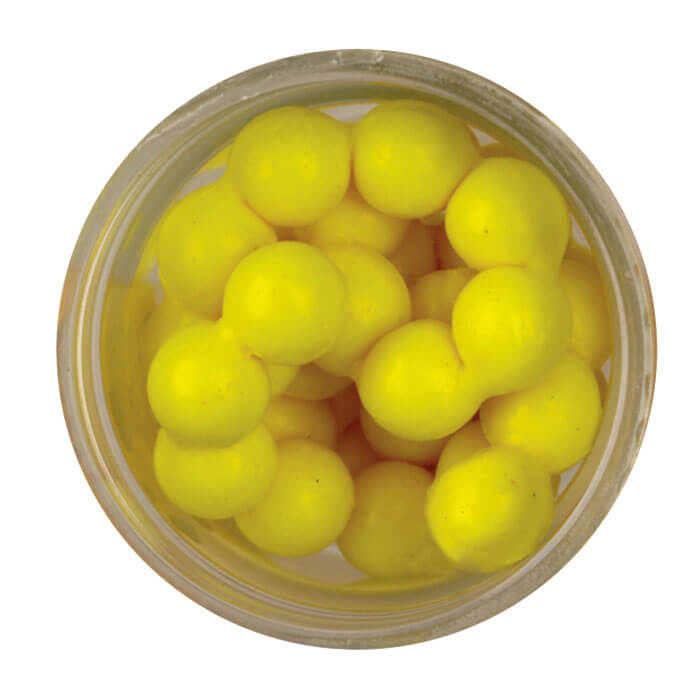 Berkley Powerbait Power Eggs Floating Magnum Garlic Sahte Yemi - FLUO YELLOW
