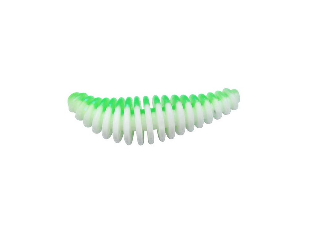 Berkley Powerbait Pupa Suni Yem - SPRING GREEN - WHITE - 35MM - 10LU