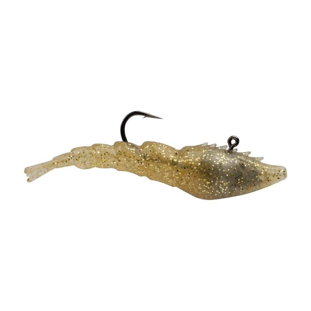 Berkley PowerBait Saltwater PowerSwitch Silikon Karides Yem - GOLD - 9CM-17.7GR