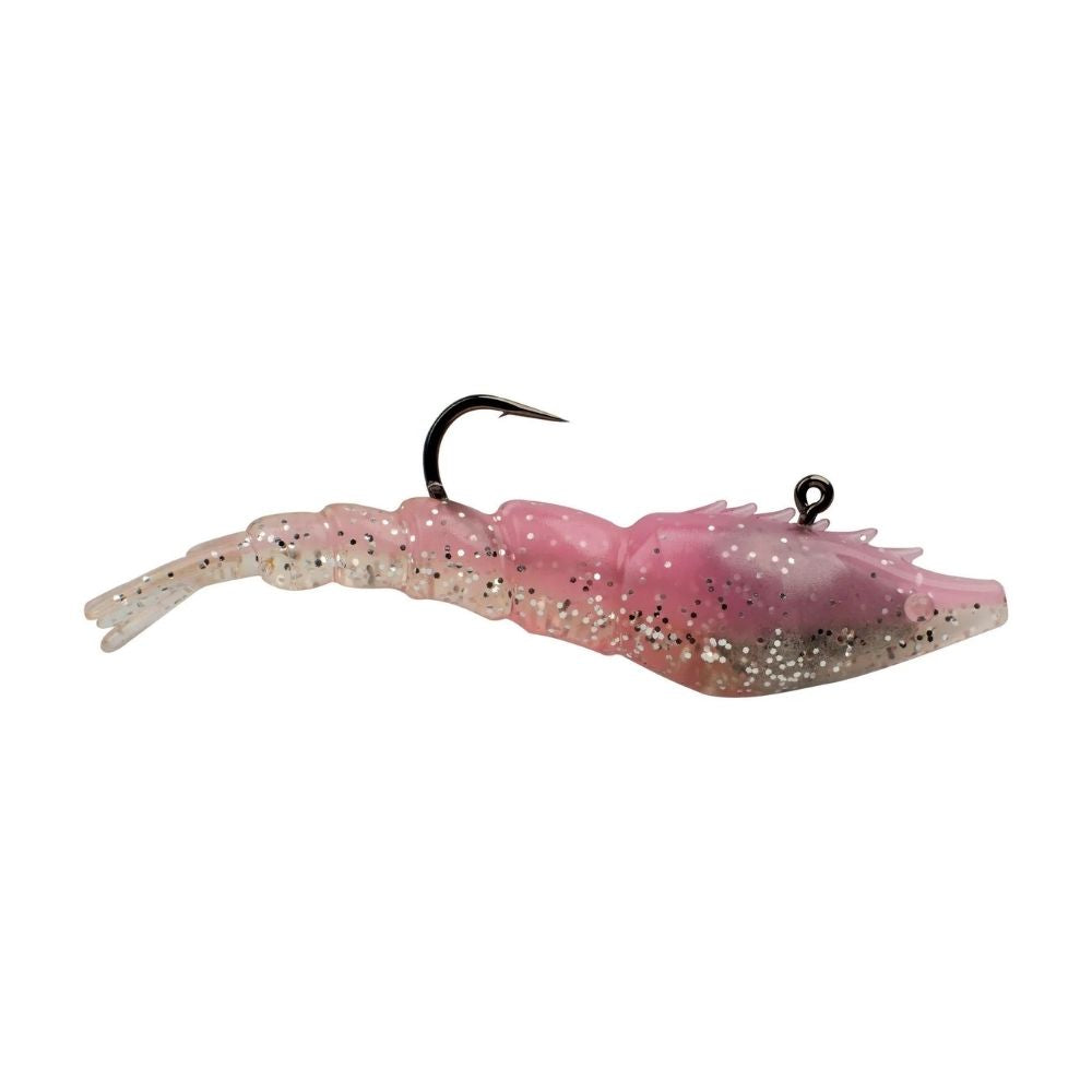 Berkley PowerBait Saltwater PowerSwitch Silikon Karides Yem - PINK FLASH - 9CM-17.7GR