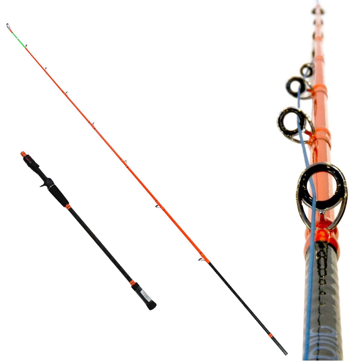 Captain 1431 Corrento Jigging 189cm 2 Parça Slow Jig Kamışı 100-250
