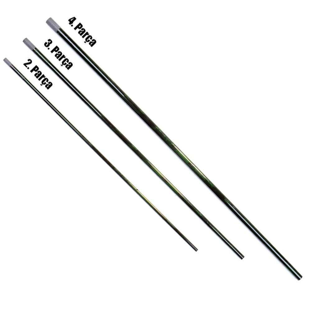 Captain 1500 Camelon Teleskobik Kamış Yedek Parça 350cm - Standart - 1.PARÇA