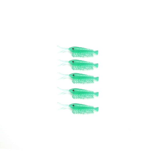 Captain 3050 Silikon Karides 4cm Suni Yem 5li Paket
