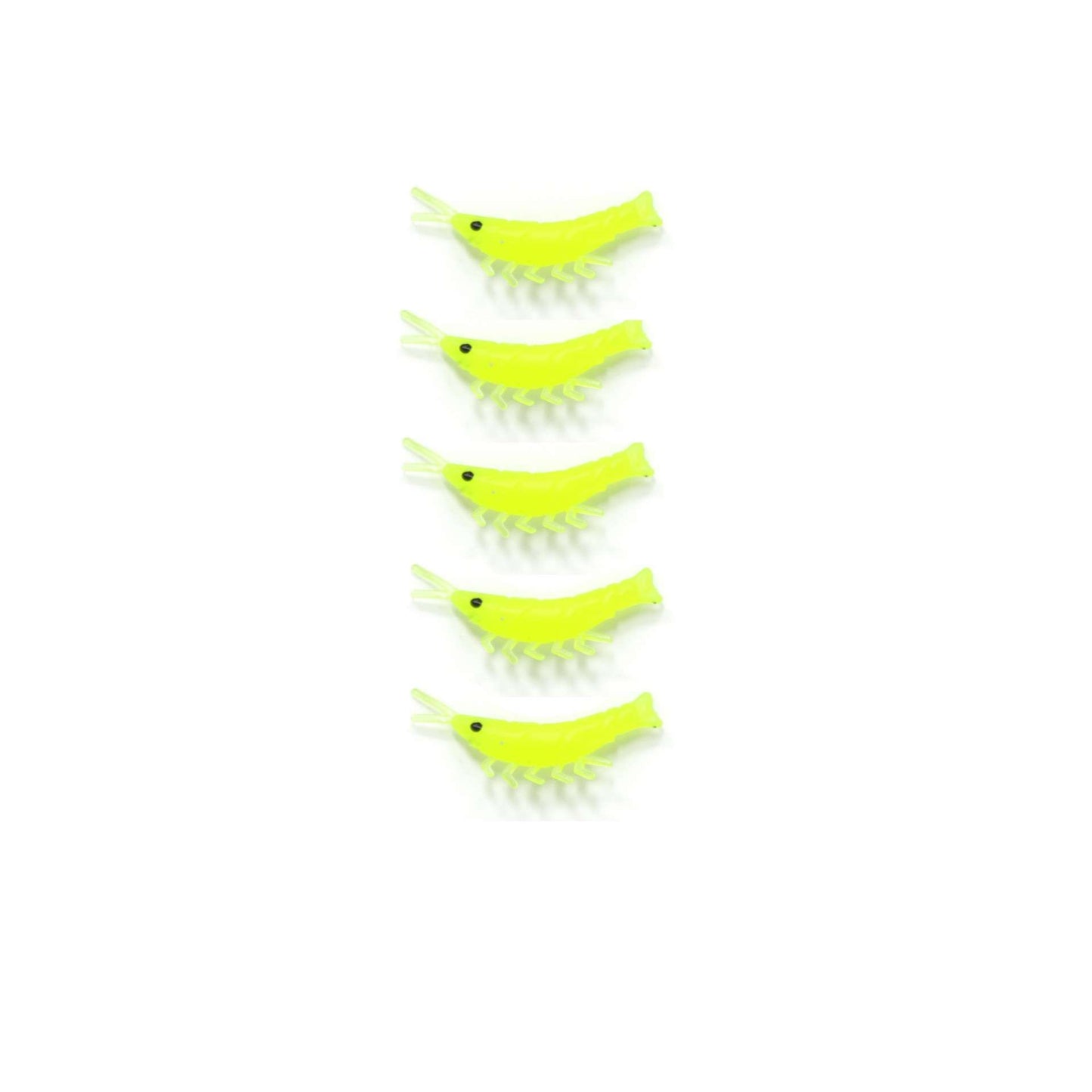 Captain 3051 Silikon Karides 35cm Suni Yem 5li Paket - 001
