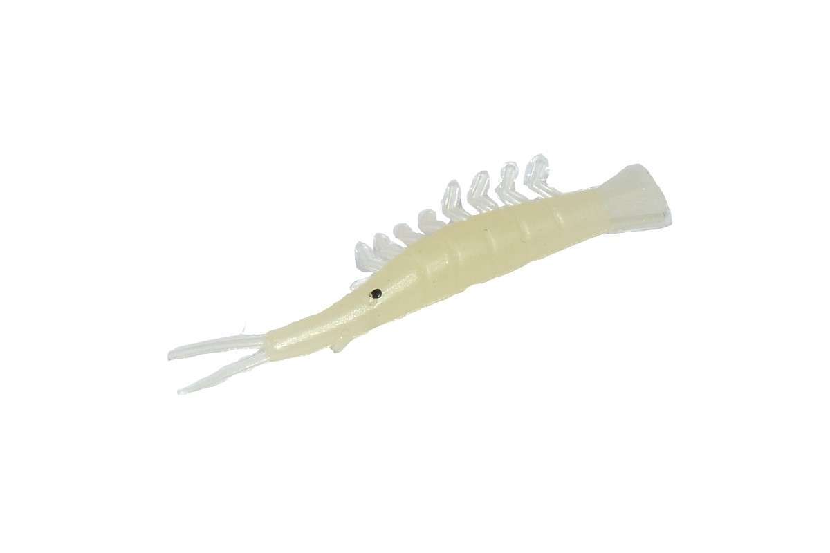 Captain 3052 Silikon Karides 6cm Suni Yem 5li Paket - 001
