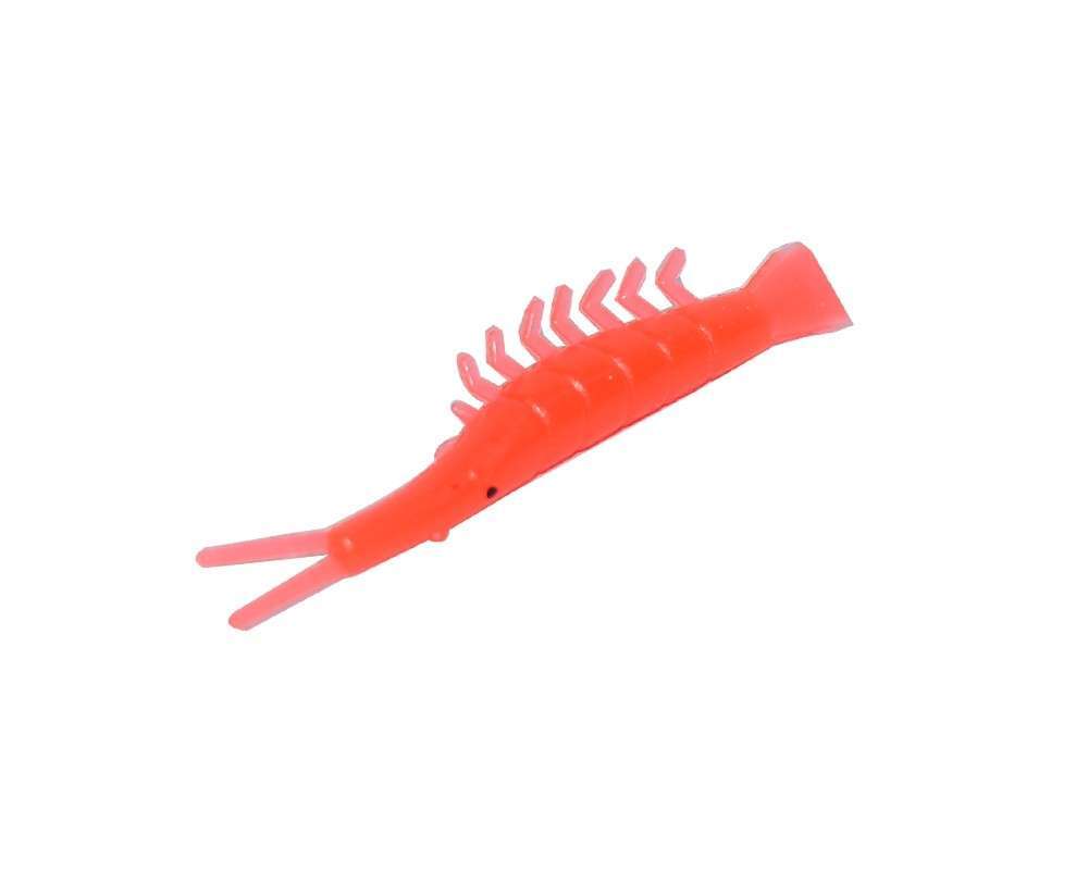 Captain 3052 Silikon Karides 6cm Suni Yem 5li Paket - 003