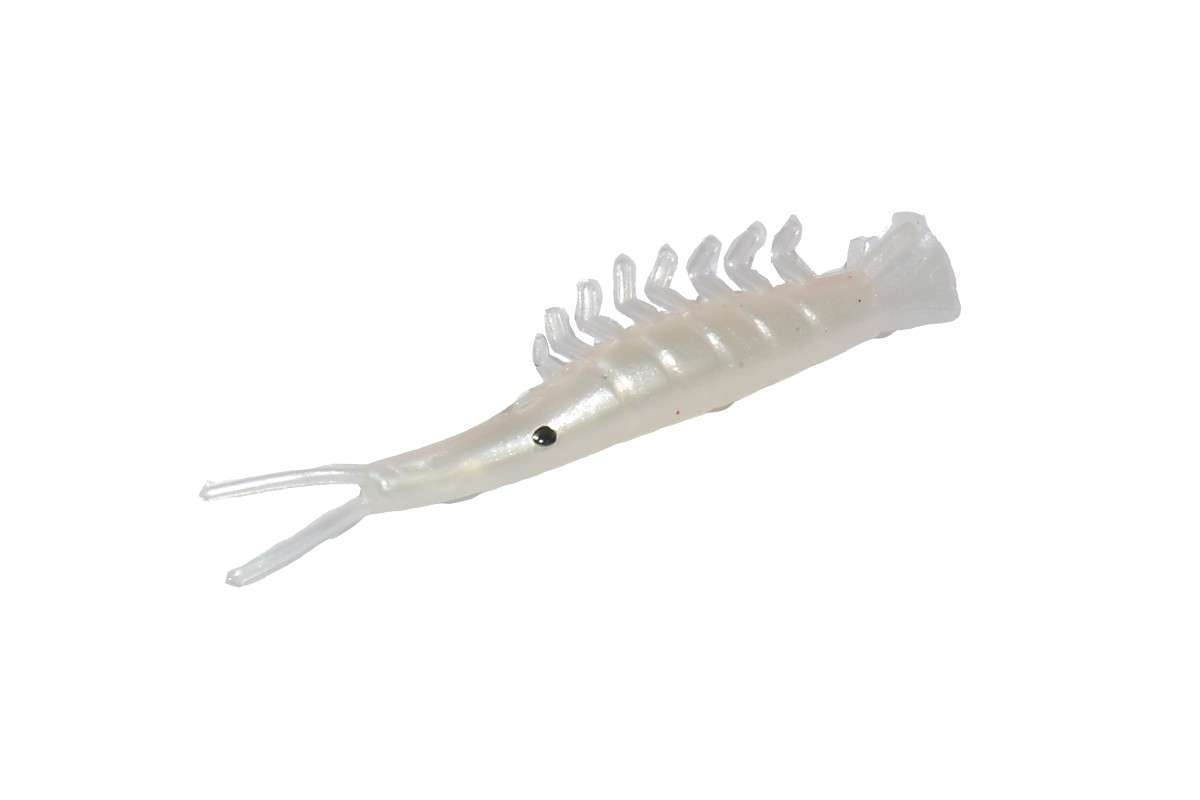 Captain 3052 Silikon Karides 6cm Suni Yem 5li Paket - 005