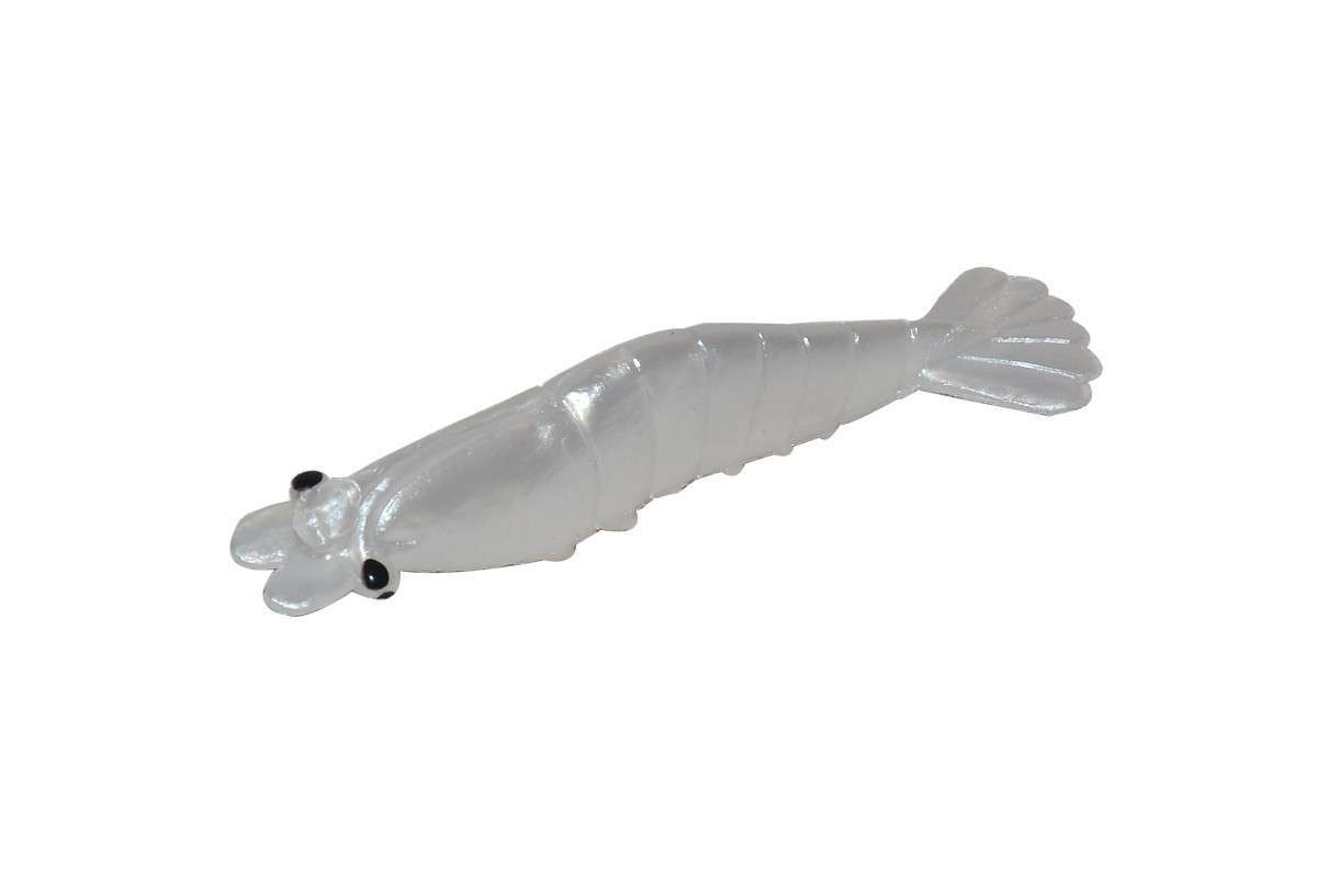 Captain 3056 Silikon Karides 8cm Suni Yem 5li Paket - 003