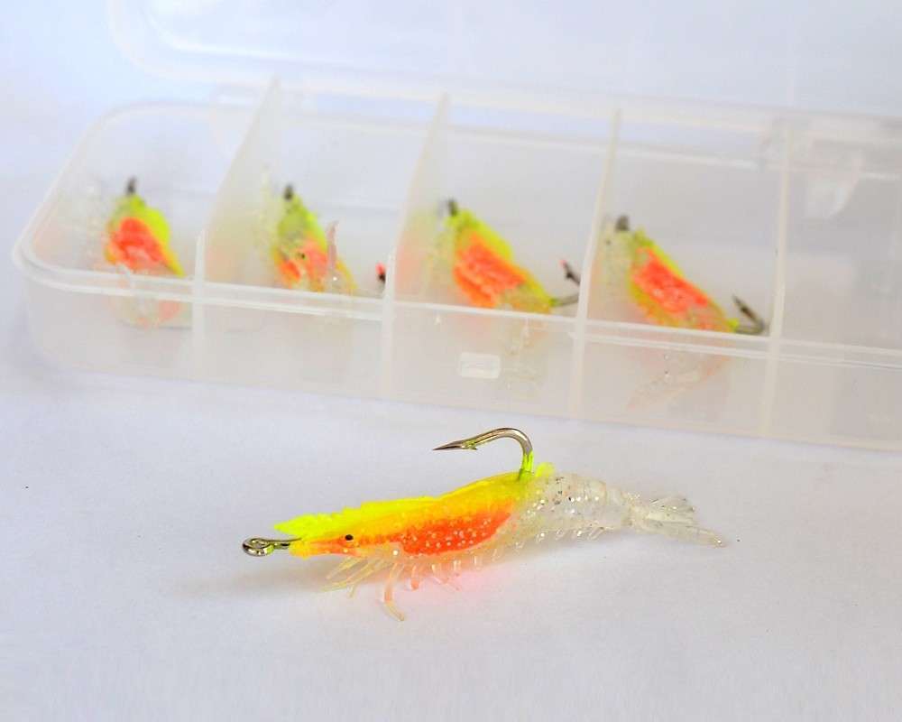 Captain 3062 Silikon Karides 55cm Suni Yem 5li Kutu - 02