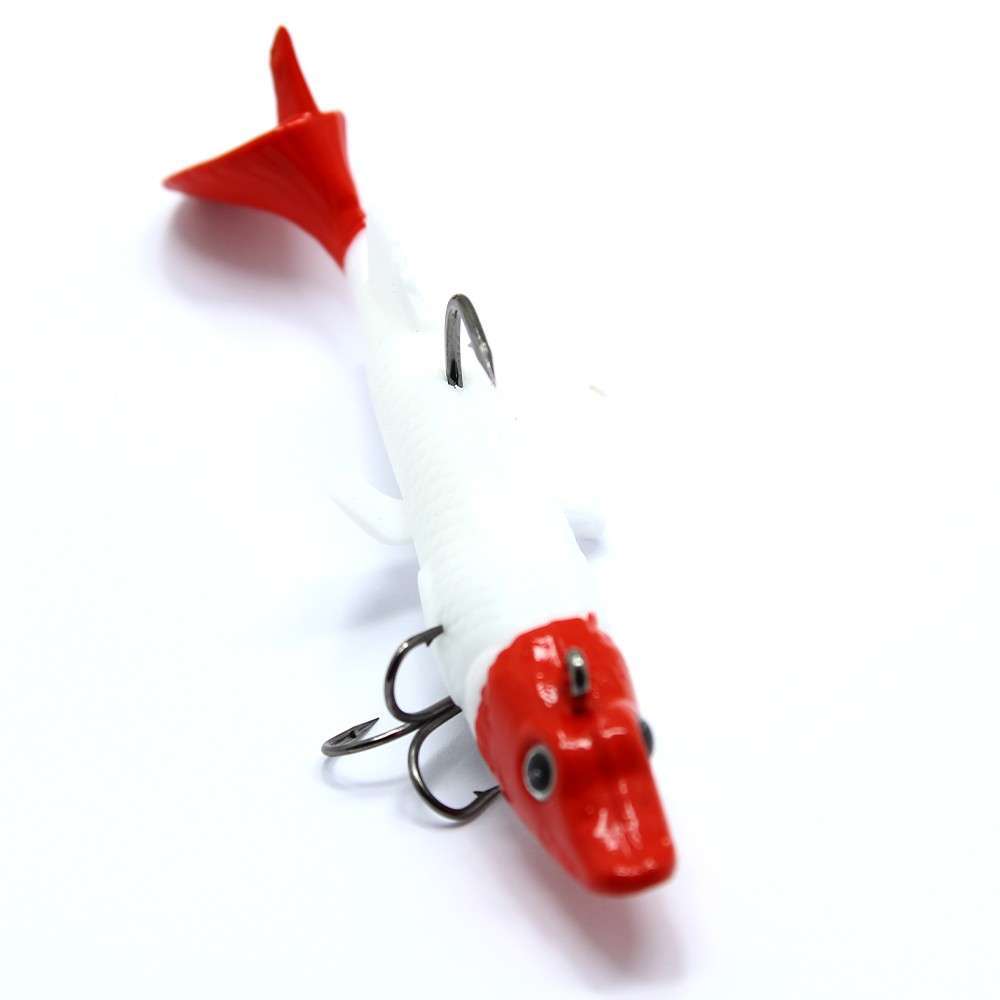 Captain 3066 Pluse Soft 10cm Turna Silikonu 3lü Set Suni Yem - 1