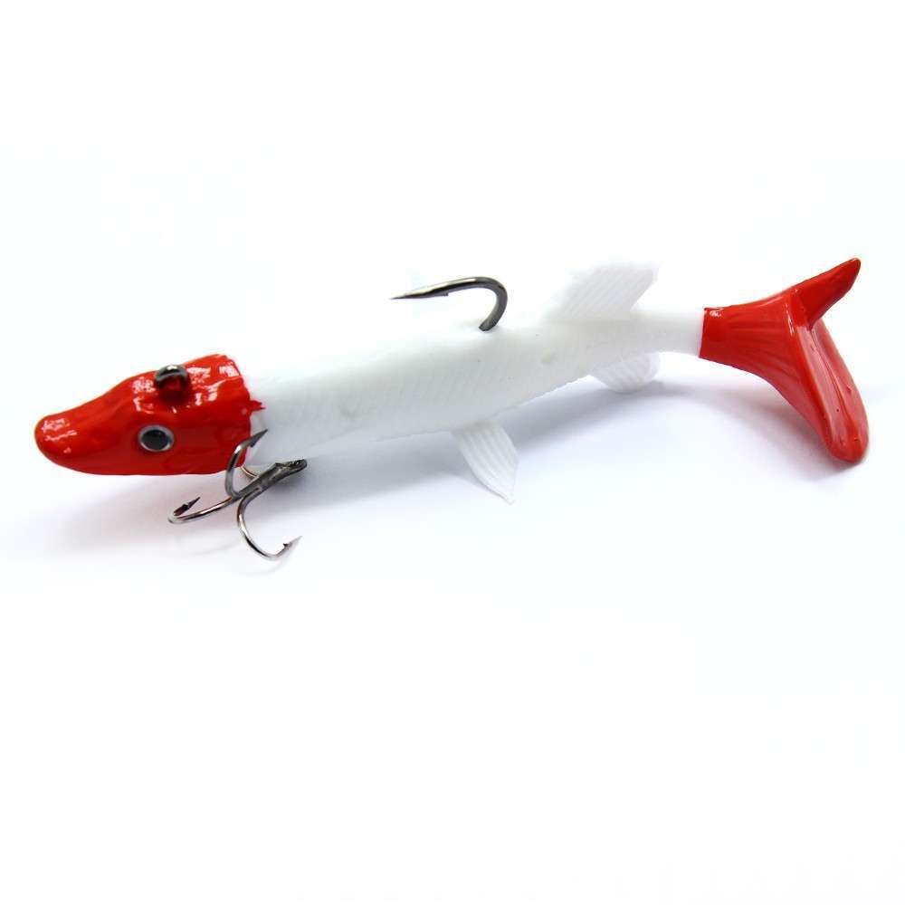 Captain 3066 Pluse Soft 10cm Turna Silikonu 3lü Set Suni Yem - 1