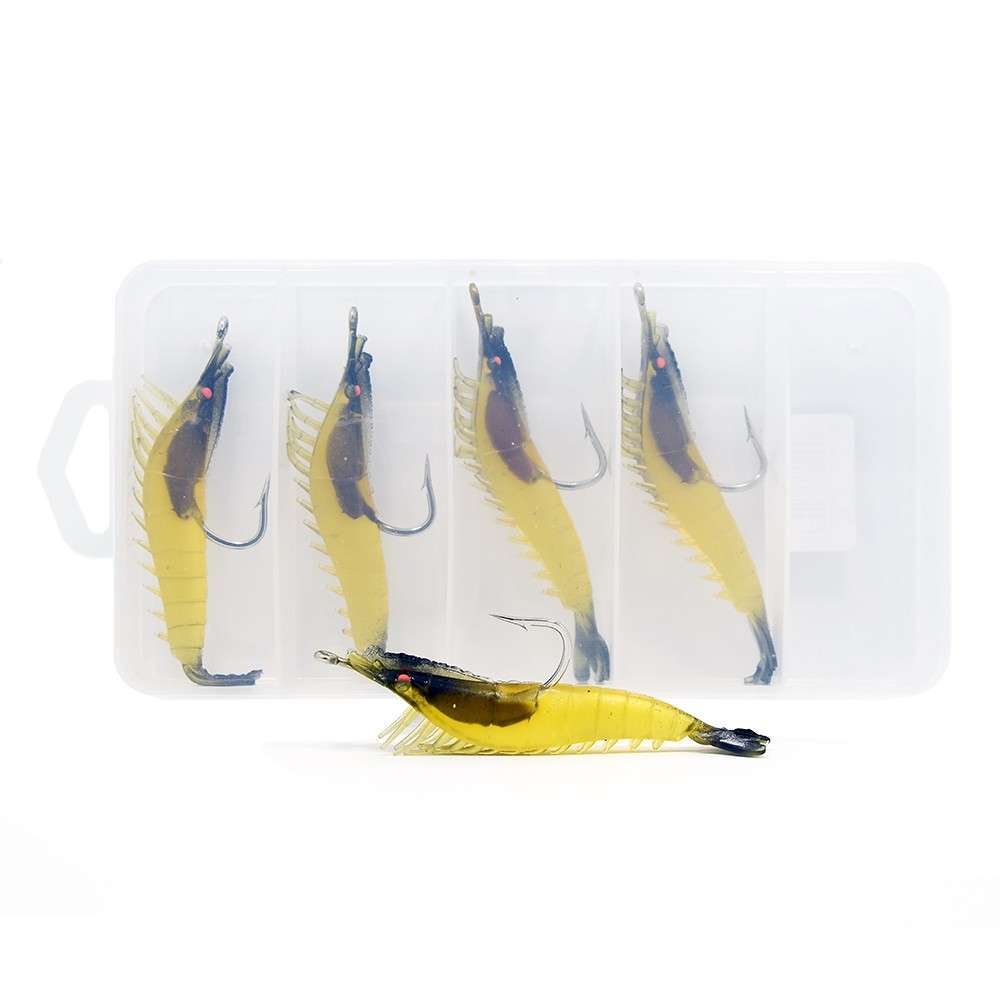 Captain 3066 Silikon Karides 85cm Suni Yem 5li Kutu - 01