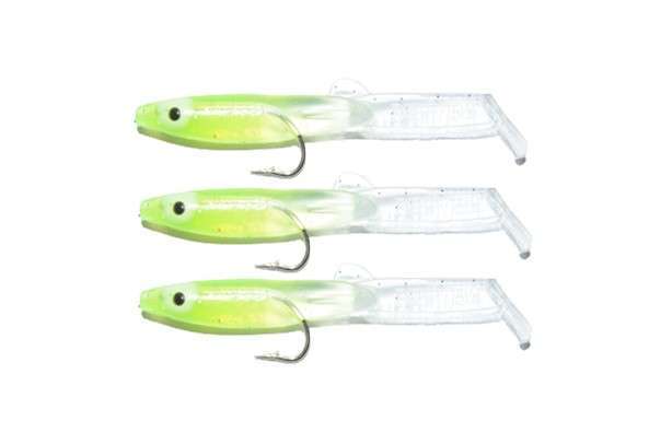 Captain 3525 Eel Fish 75cm Silikon Zargana Suni Yem 3lü Paket - E05 GREEN