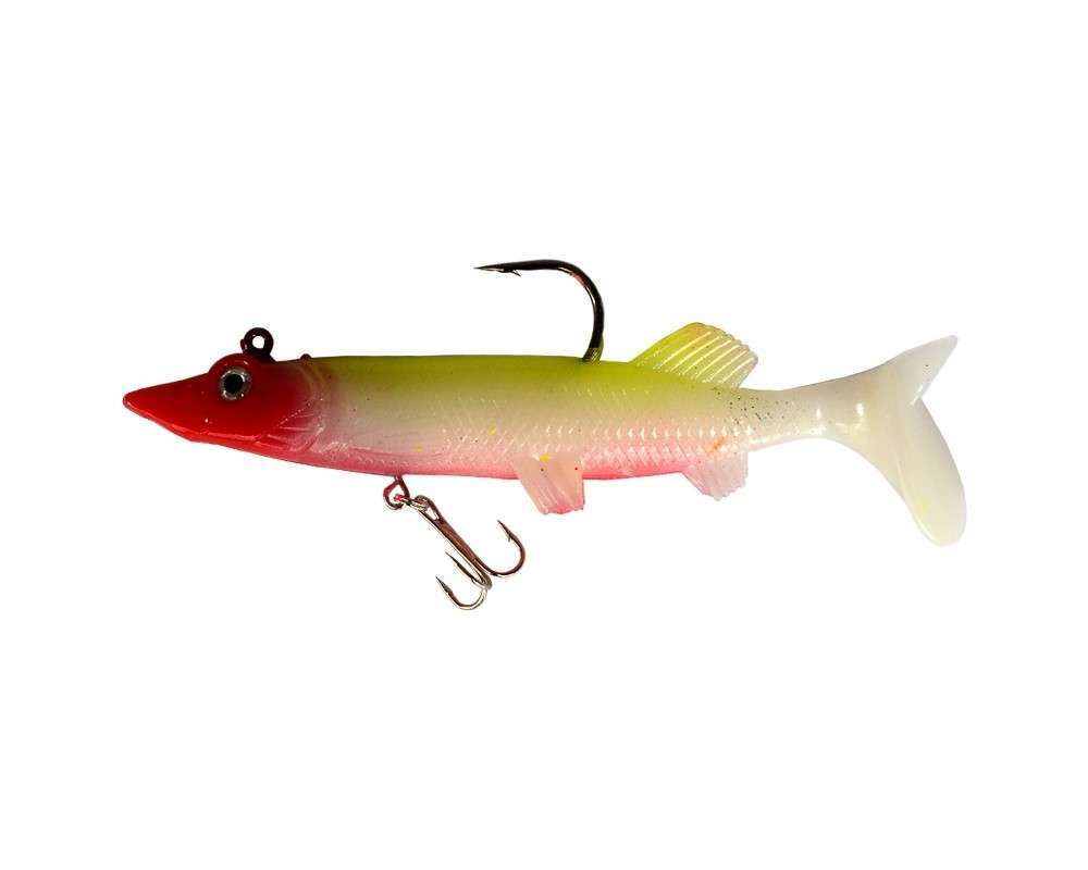 Captain 3553 Bobo Pike Soft 12cm Turna Silikonu Suni Balık - 4