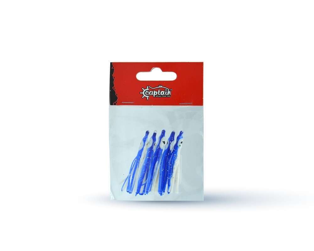 Captain 3593 Octopus Pride 5cm Ahtapot Sübye 5li Paket Suni Yem - 037