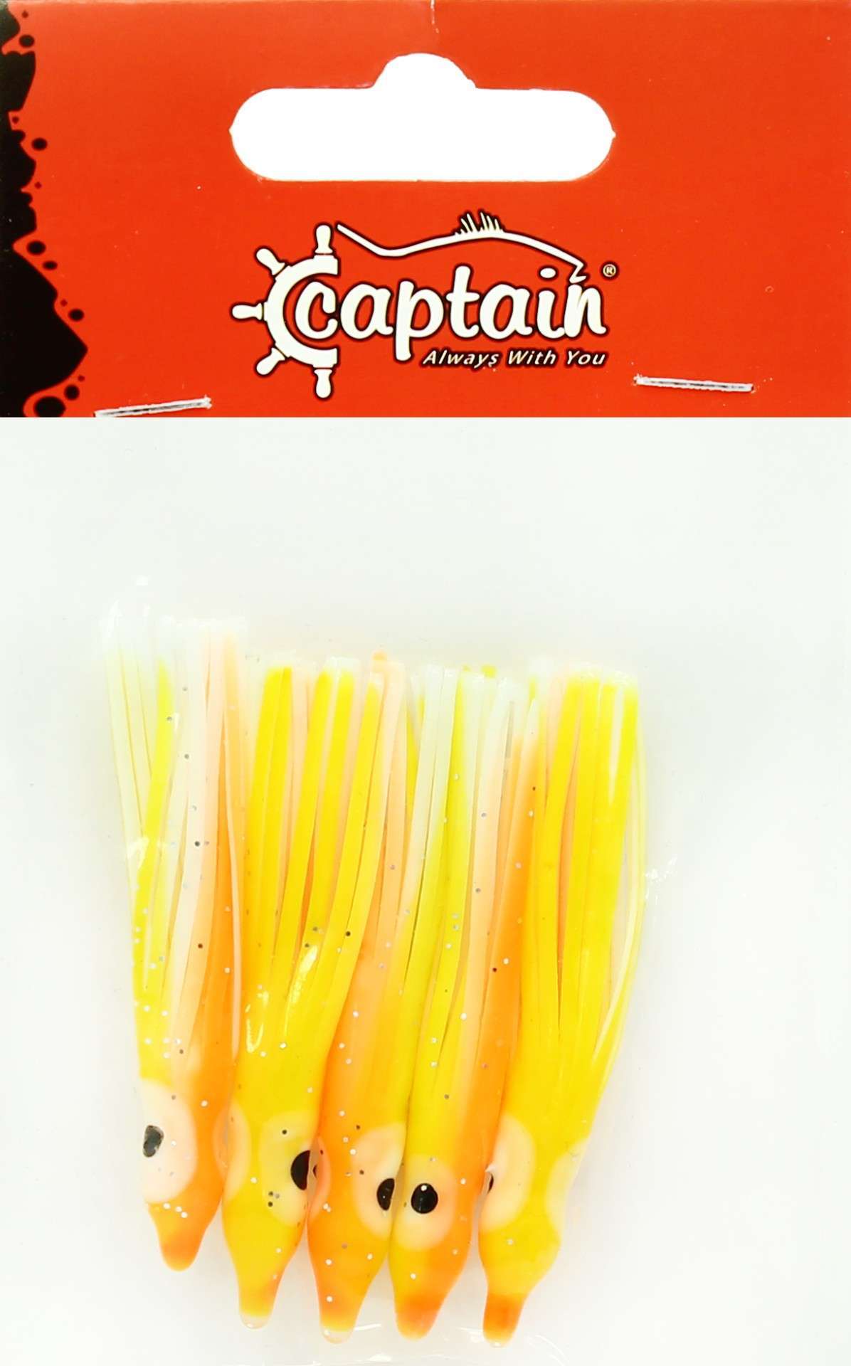 Captain 3593 Octopus Pride 5cm Ahtapot Sübye 5li Paket Suni Yem - 089