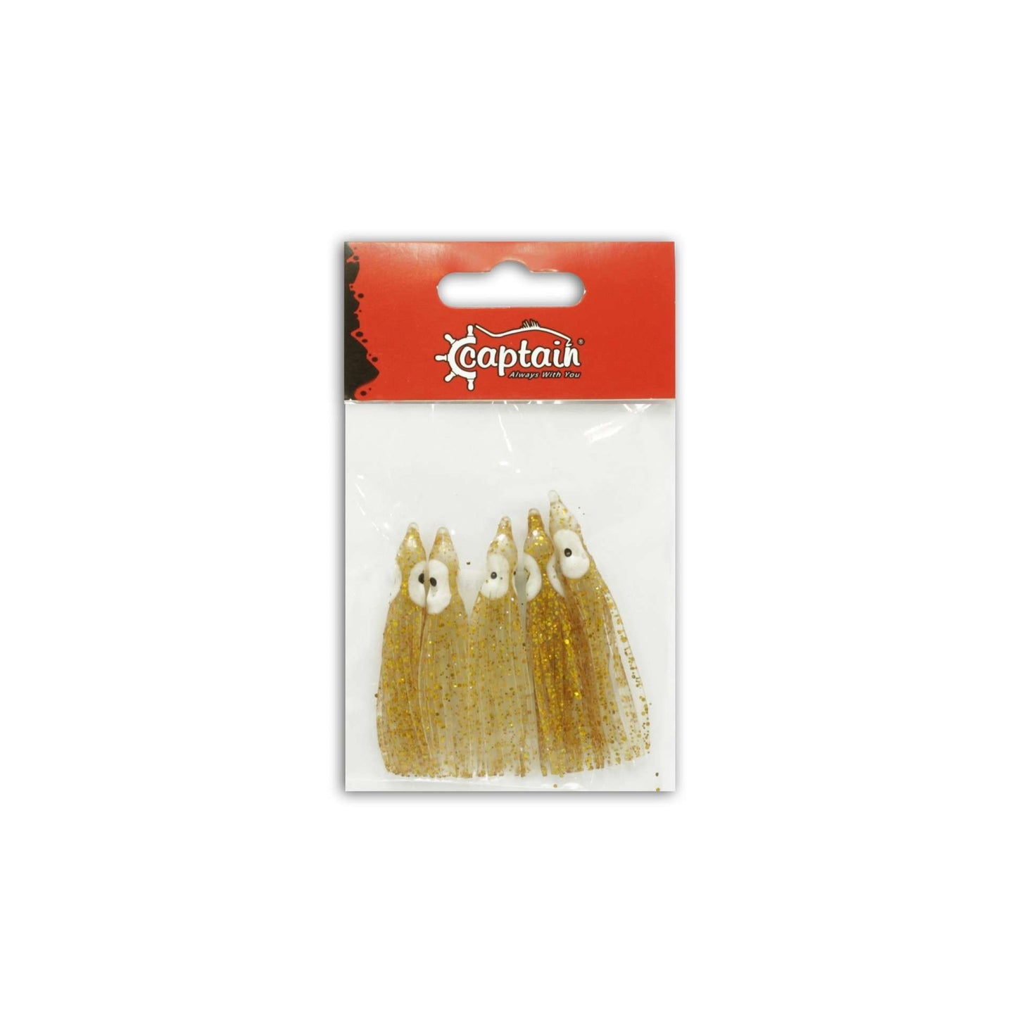 Captain 3593 Octopus Pride 5cm Ahtapot Sübye 5li Paket Suni Yem - 012