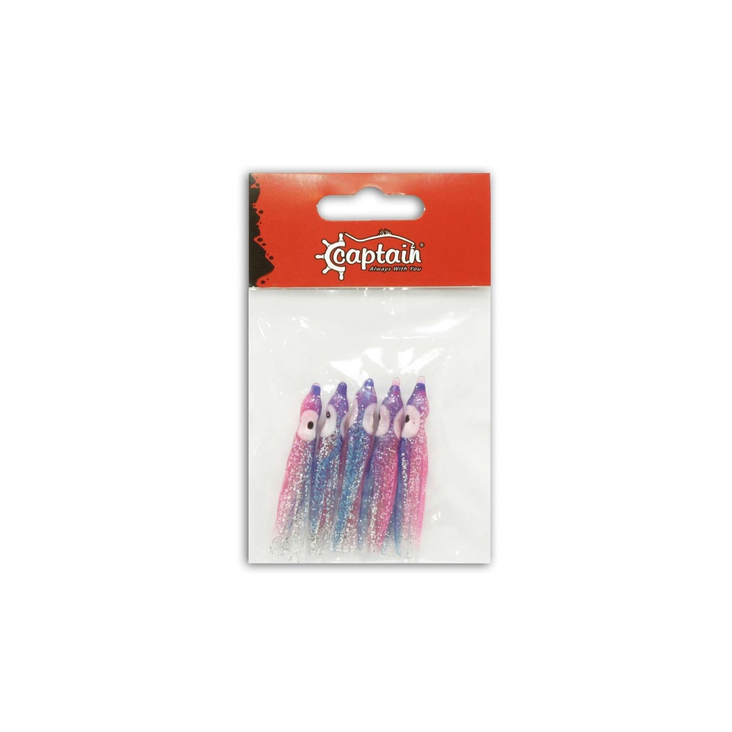Captain 3593 Octopus Pride 5cm Ahtapot Sübye 5li Paket Suni Yem - 042