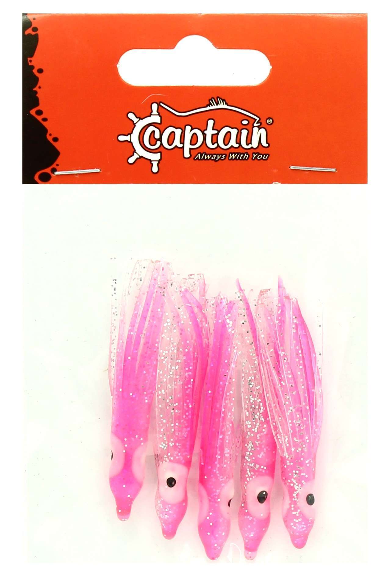 Captain 3593 Octopus Pride 5cm Ahtapot Sübye 5li Paket Suni Yem - 087