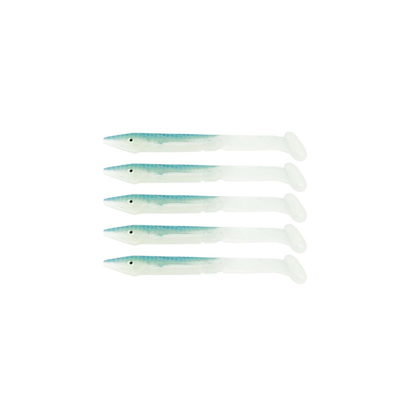 Captain 3598 Elegant 10cm Silikon Zargana 5li Paket Suni Yem