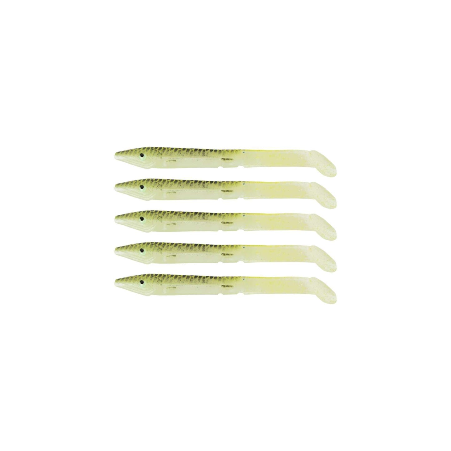 Captain 3598 Elegant 10cm Silikon Zargana 5li Paket Suni Yem - 07