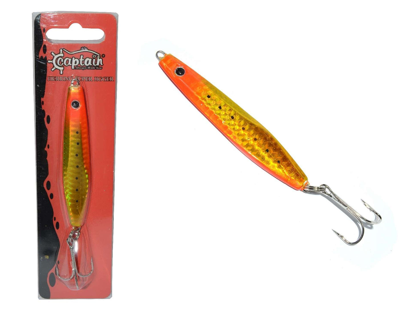 Captain 3622 Herring Süper Jigger 60gr Light Jig Suni Yem - ORANSILVER