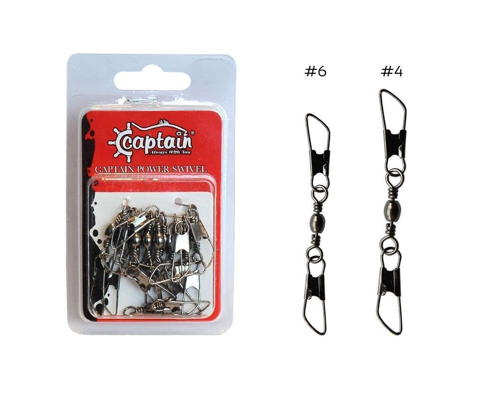 Captain 5030 Çift Yönlü Klips 10lu Paket Black Nikel - Standart - 4