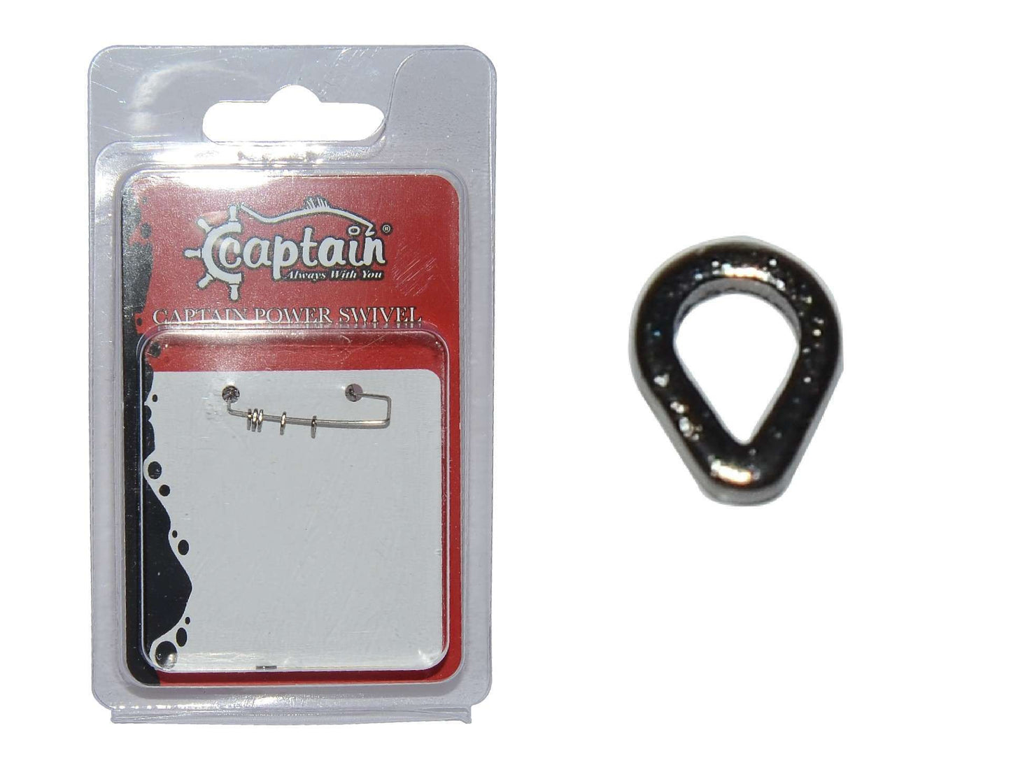 Captain 5144 Assist Halkası D-Halka 10lu Paket İnox Naturel - Standart - 0.08 MM