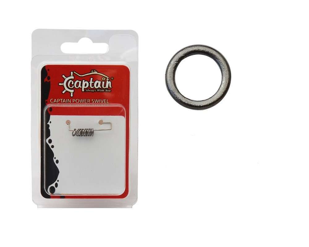 Captain 5146 Assist Halkası İnox 10lu Paket Black Nikel - Standart - 0.53 MM