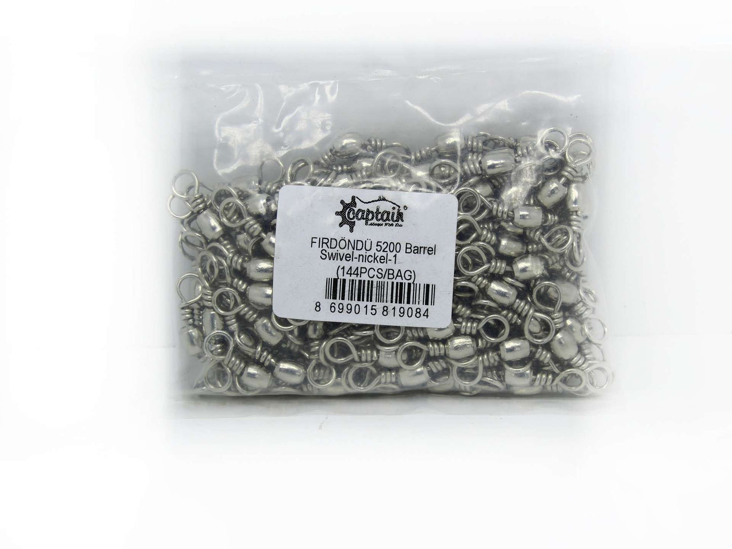 Captain 5200 Fırdöndü 144lü Paket Nikel