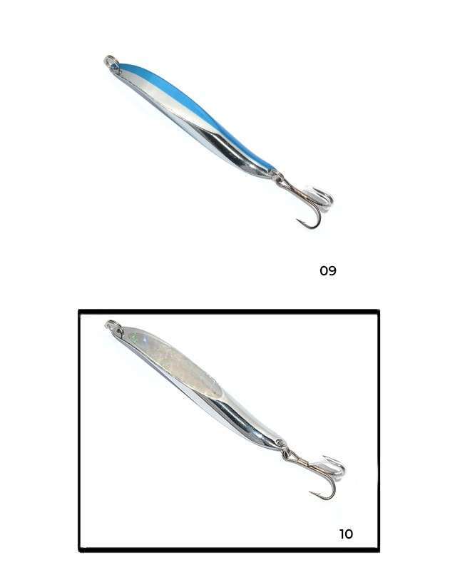 Captain 6010 Lüfer Kaşığı 40gr Scorpion Uzun Kesme Kaşık 7cm - 10