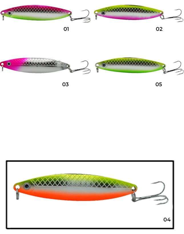 Captain 6101 Lüfer Kaşığı 28gr Trapper 9cm - 04