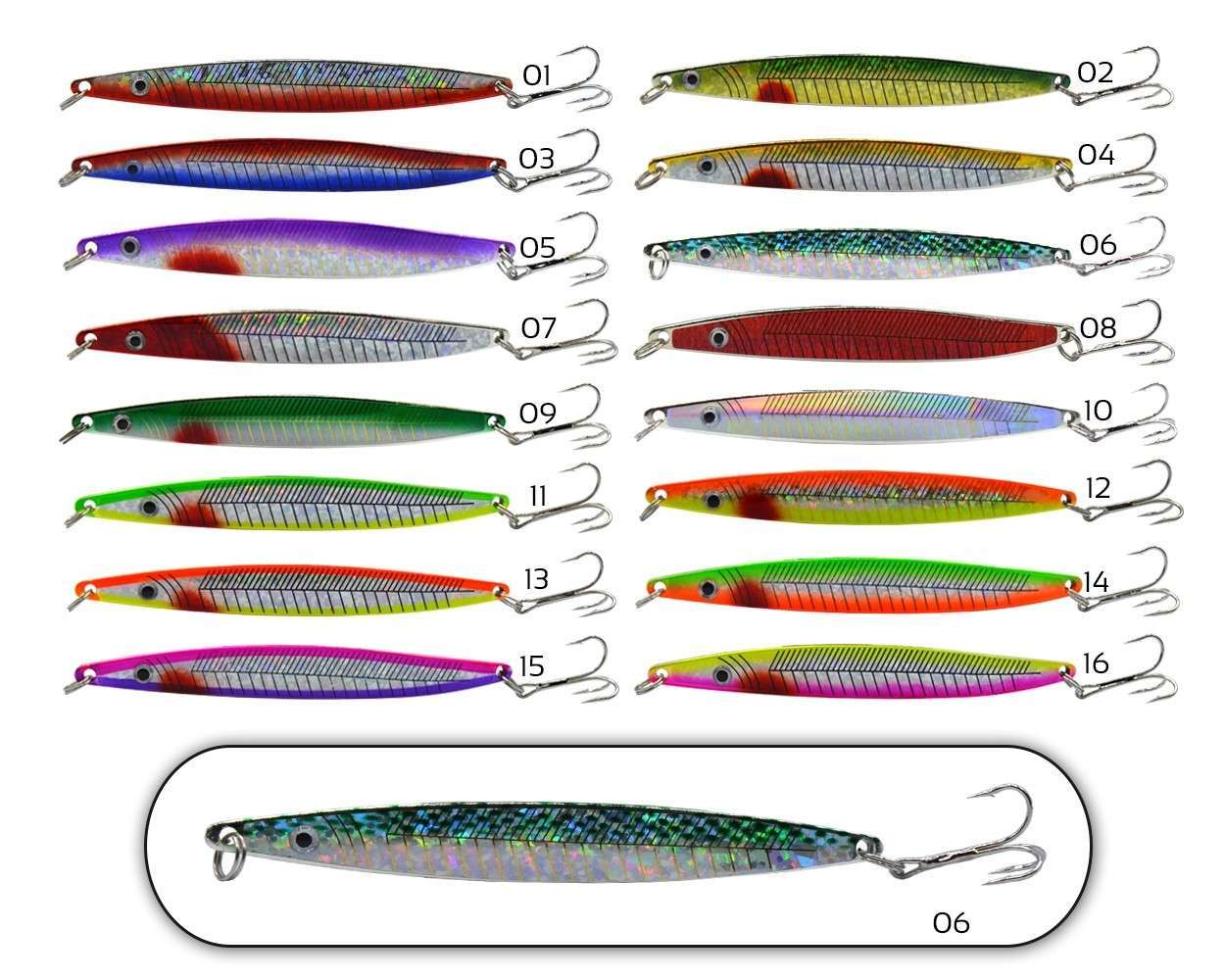 Captain 6115 Lüfer Kaşığı 26gr Hunter 105cm - 06
