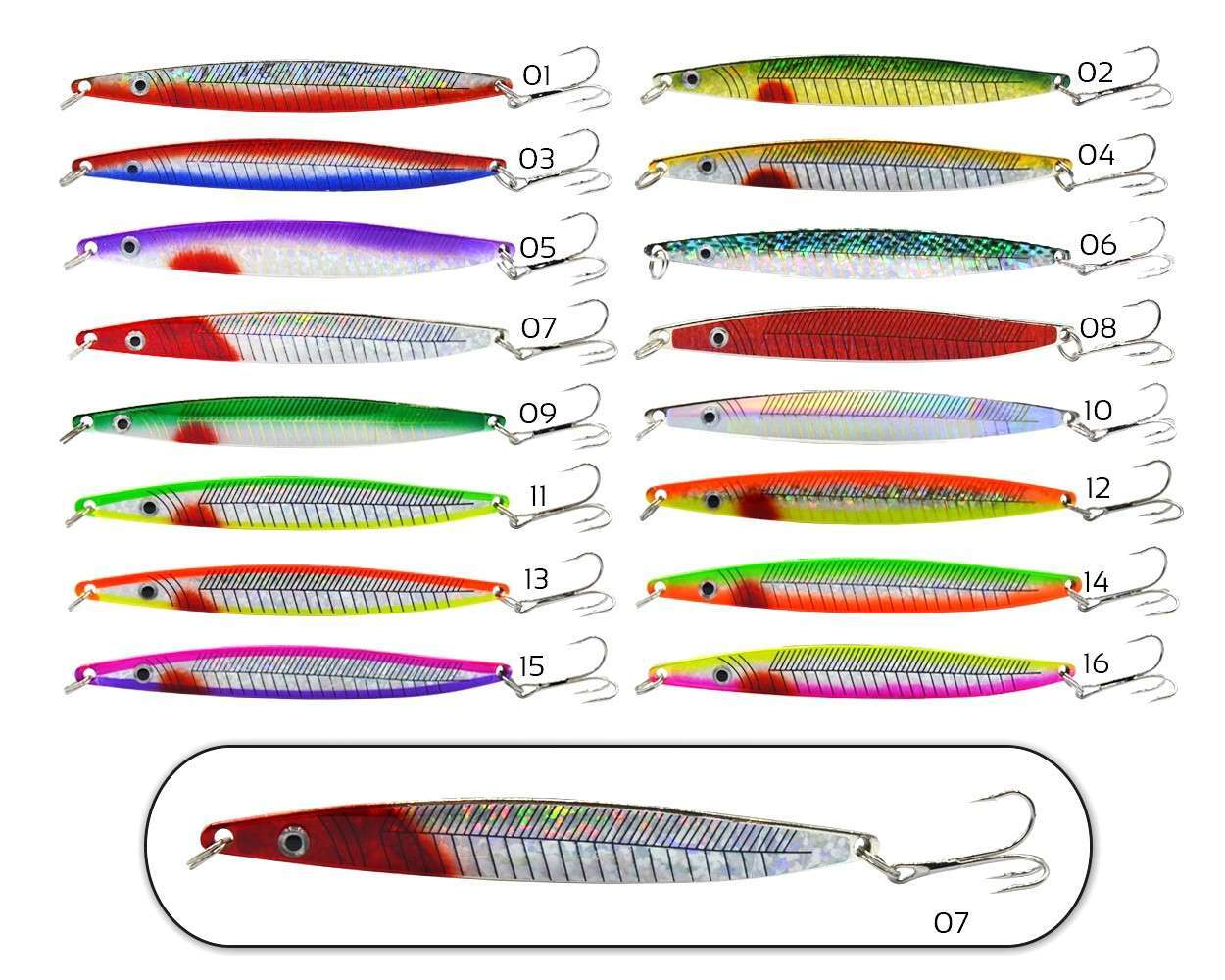 Captain 6115 Lüfer Kaşığı 26gr Hunter 105cm - 07