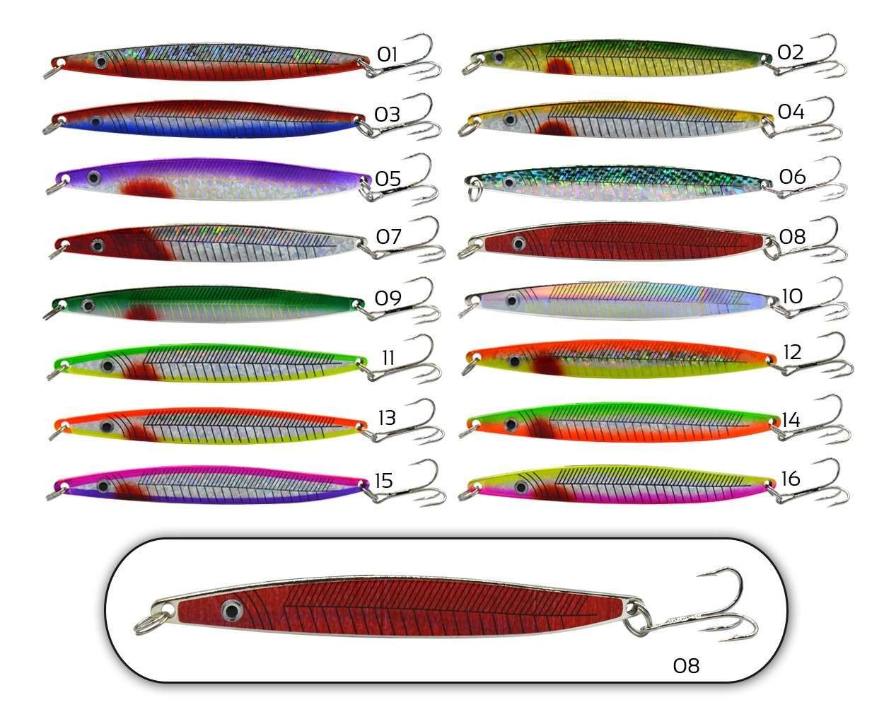 Captain 6115 Lüfer Kaşığı 26gr Hunter 105cm - 08